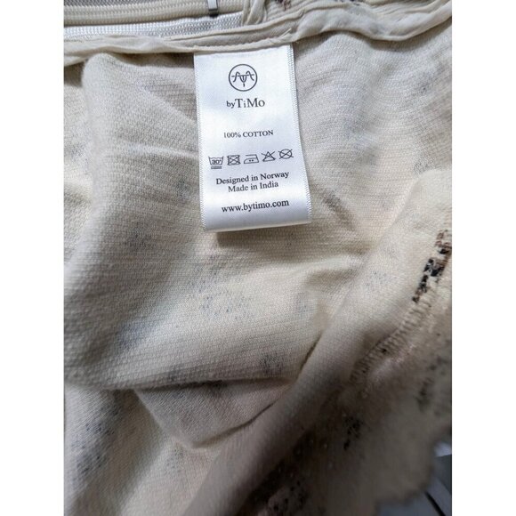 ByTiMo Cottagecore Top Ditsy Floral Milkmaid Square Neckline Peplum M NWT - Picture 6 of 12